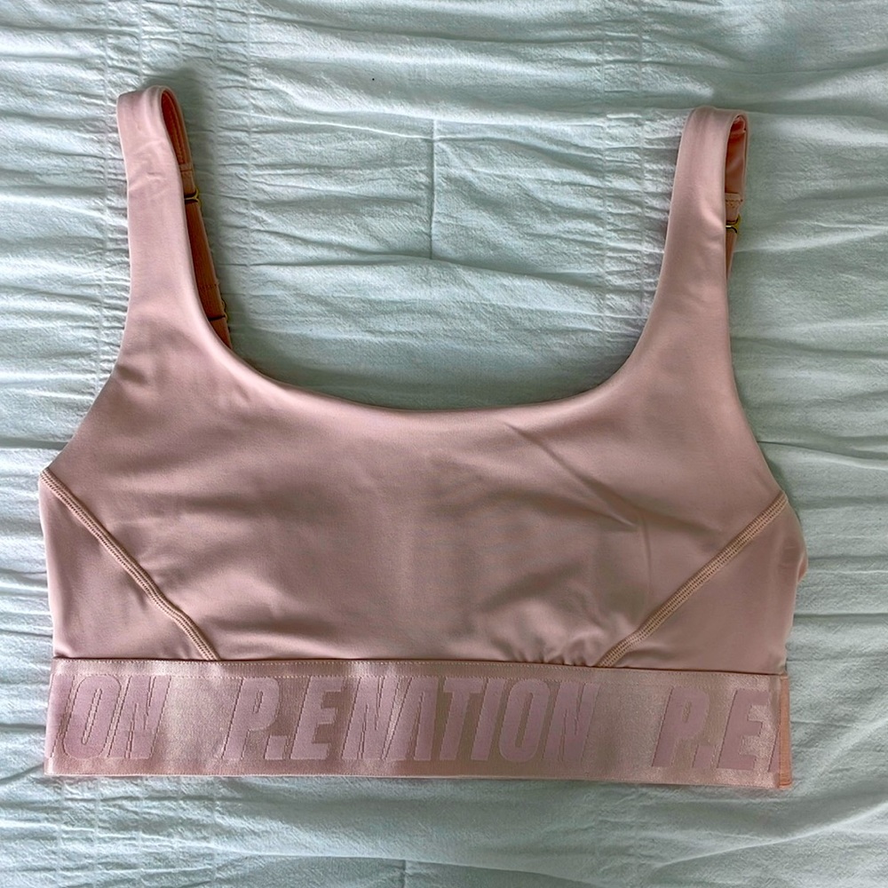 PE Nation Backcheck Sports Bra (Lotus)